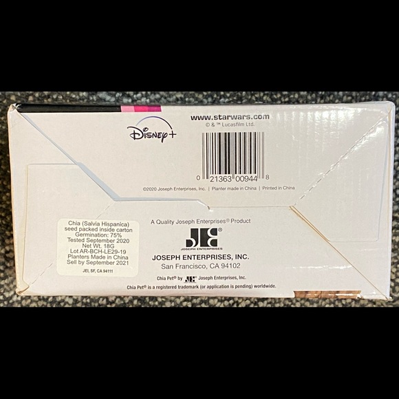 Star Wars CHIA PET Mandalorian Child Watch It Grow - Picture 4 of 5